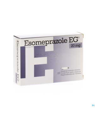 Esomeprazole eg 20mg gastro res tabs 28x20mg