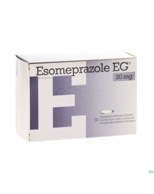 Esomeprazole eg 20mg gastro res tabs 56x20mg