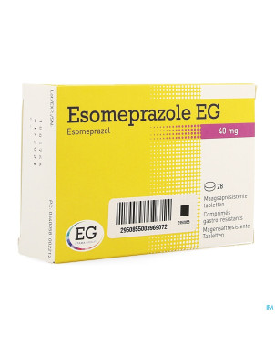 Esomeprazole eg 40mg gastro res tabs 28x40mg