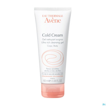 Avene cold cream gel nettoyant surgras 100ml