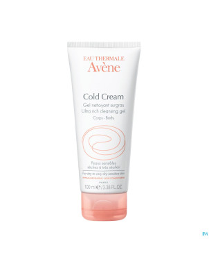 Avene cold cream gel nettoyant surgras 100ml