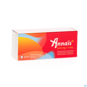 Annais 0,03 mg/3 mg comp  6 x 21