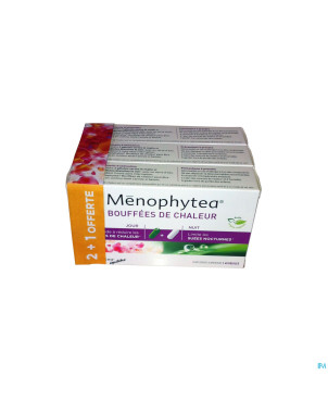 Menophytea bouffees de chaleur tri pack caps 40
