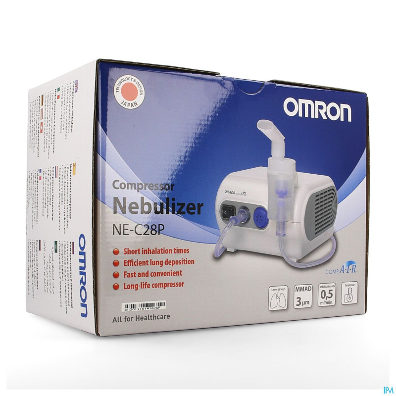 Omron ne-c28p nebuliseur-compresseur+kit