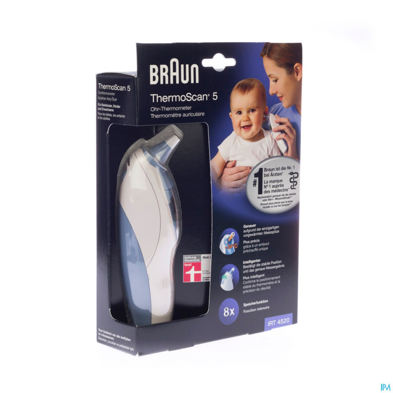 Braun thermoscan 5 thermometre auricul.