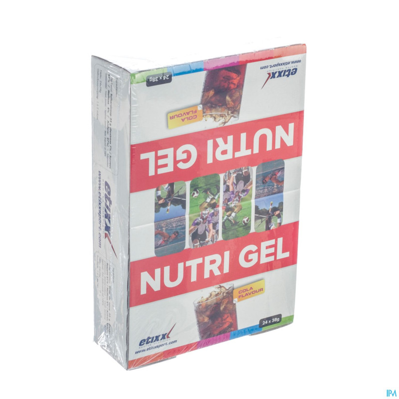 Etixx nutri gel sachet 24x38g cfr 3090404