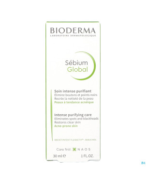 Bioderma sebium global soin purif. intense    30ml
