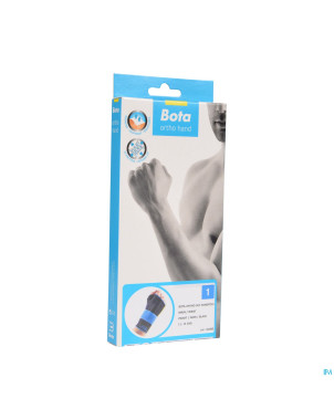 Bota ortho serre poignet main 501 noir  n1