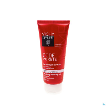 Vichy homme code purete gel nettoyant 100ml