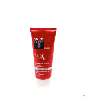 Vichy homme code purete gel nettoyant 100ml