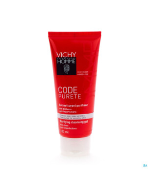 Vichy homme code purete gel nettoyant 100ml