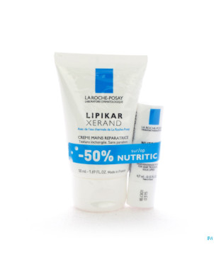 Lrp lipikar xerand/nutritic levr. duo 50ml+5ml-50%