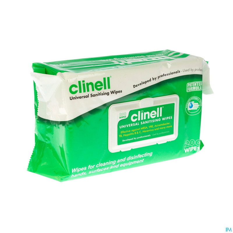 Clinell universal wipes 200