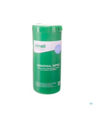 Clinell universal wipes tub 100 pcs