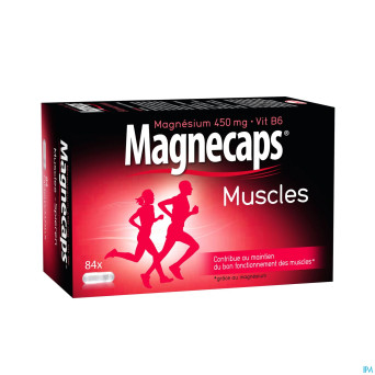 Magnecaps crampes musculaires    caps 84