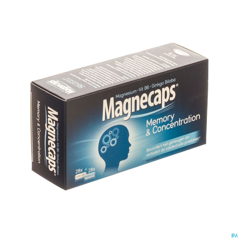 Magnecaps memory&concentration caps 56 cfr 3325404