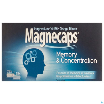 Magnecaps memory&concentration caps 56 cfr 3325404