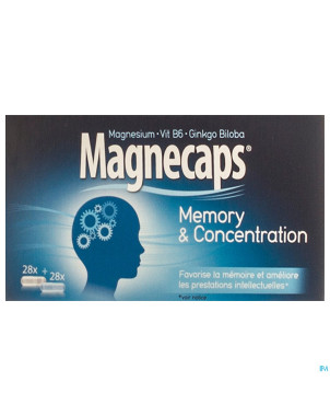 Magnecaps memory&concentration caps 56 cfr 3325404
