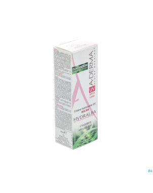 Aderma hydralba creme hydratante uv riche tbe 40ml