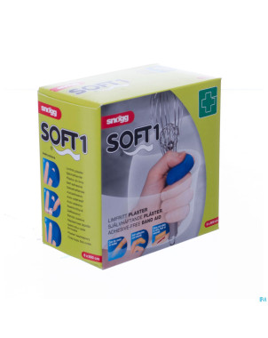 Soft snogg 6cmx5m bleu