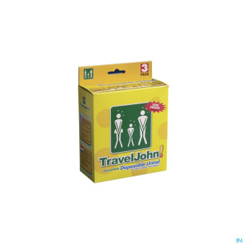 Travel john urinal    3x800ml