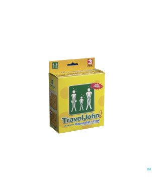 Travel john urinal    3x800ml