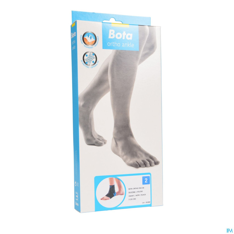 Bota ortho ab+velcr 950 noir  n2