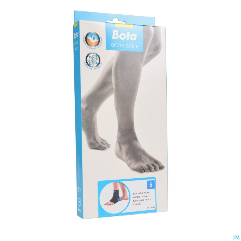 Bota ortho ab+velcr 950 noir  n5