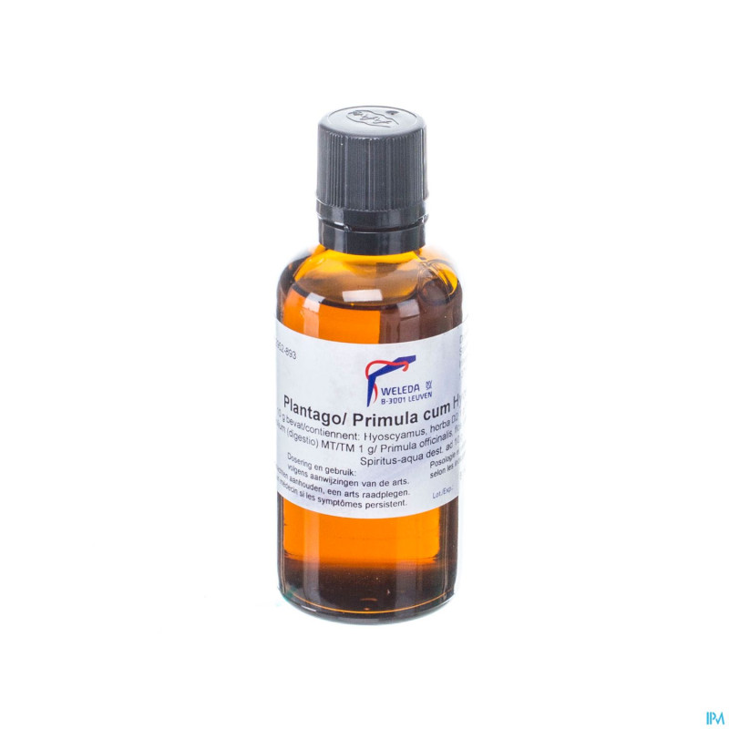 Plantago/primula cum hyoscyamo n  gutt 50ml weleda