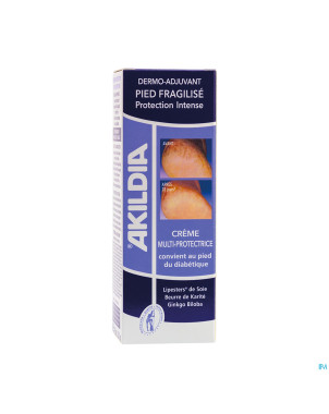 Akileine akildia cr voeten diabetique  75ml 103501