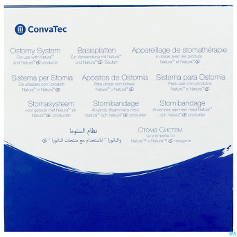 Natura plaques convex durahesive 22/45mm 5 125281