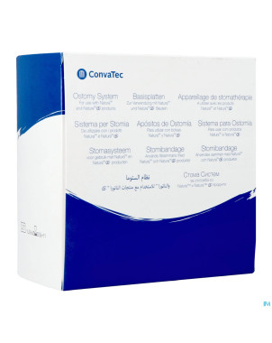 Natura plaques convex durahesive 28/45mm 5 125283