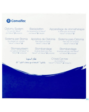 Natura plaques convex durahesive 28/45mm 5 125283