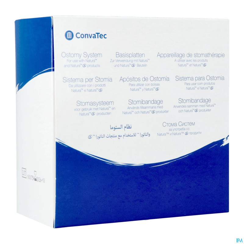 Natura plaques convex durahesive 32/45mm 5 125284