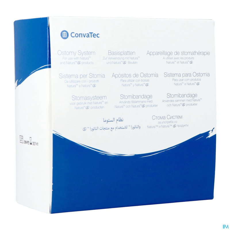 Natura plaques convex durahesive 38/57mm 5 125286