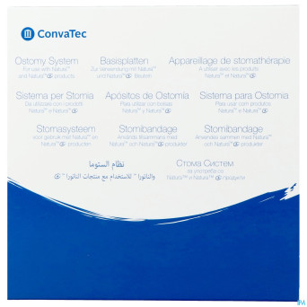 Natura plaques convex durahesive 38/57mm 5 125286