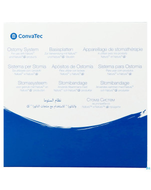 Natura plaques convex durahesive 38/57mm 5 125286