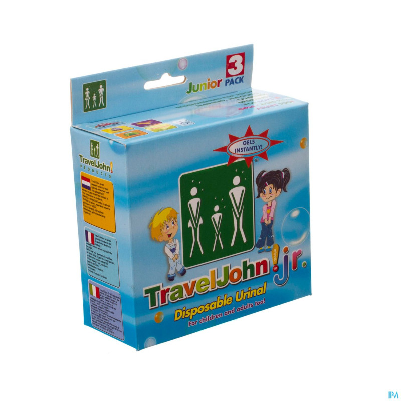Travel john junior urinal 3x800ml