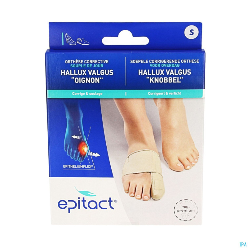 Epitact orthese corrective hallux valgus s  0521be