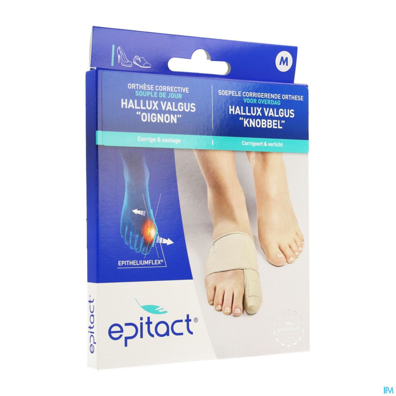 Epitact orthese corrective hallux valgus m  0522be