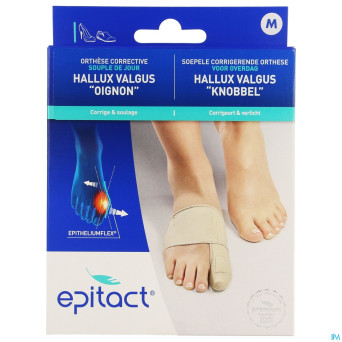 Epitact orthese corrective hallux valgus m  0522be