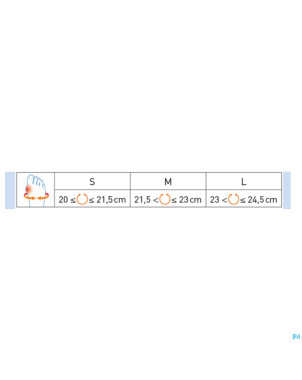 Epitact orthese corrective hallux valgus m  0522be