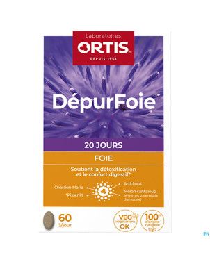 Ortis depurfoie comp 4x15