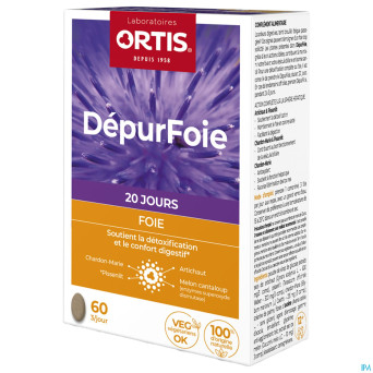 Ortis depurfoie comp 4x15