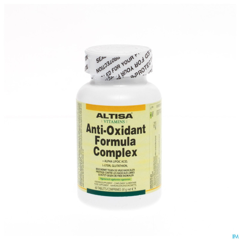 Altisa anti oxydant advanced comp 60