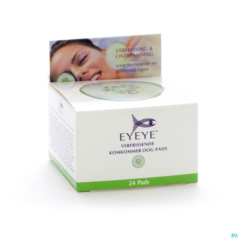 Eyeye revitalising cucumber eye pads  24