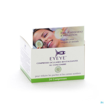 Eyeye revitalising cucumber eye pads  24