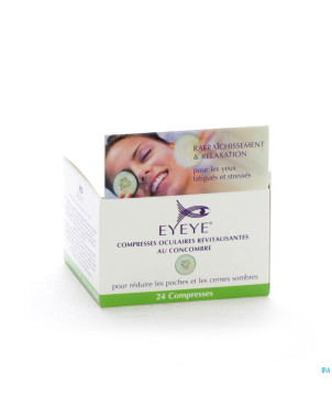 Eyeye revitalising cucumber eye pads  24