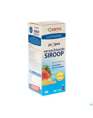 Ortis propex apaisant sirop promo 150ml+50ml