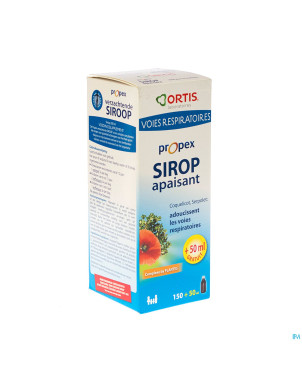 Ortis propex apaisant sirop promo 150ml+50ml